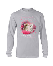 Load image into Gallery viewer, A Hundred Hearts Would Too Few To Carry All My Love For You Cats Gift For Cat Lovers Unisex Long Sleeve
