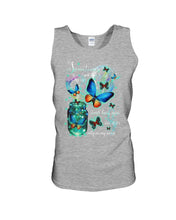 Load image into Gallery viewer, Butterfly Close My Eyes And Hug You Gift For Women Unisex Tank Top
