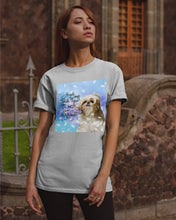Load image into Gallery viewer, Angels And Shih Tzu Are Not Different Gift For Dog Lovers Guys Tee
