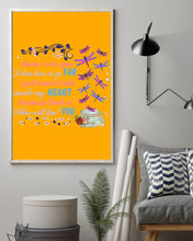 Load image into Gallery viewer, Butterflies When I Miss You I Just Have To Look Inside My Heart Gift For Lover Vertical Poster
