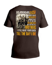 Load image into Gallery viewer, I Still Have Your Back Till The Day I Die Gift For Peers Guys V-Neck

