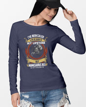 Load image into Gallery viewer, Mamasaurus Rex  Is My Favorite Special Custom Design Unisex Long Sleeve
