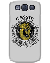 Load image into Gallery viewer, Gift For Cassie Girl The Soul Of A Mermaid Phone case

