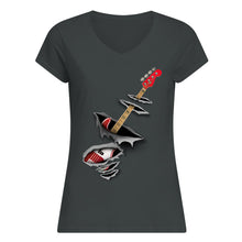 Load image into Gallery viewer, Funny Bass Inside Gift For Music Lovers Ladies V-Neck
