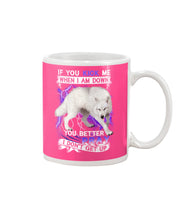 Load image into Gallery viewer, If You Kick Me When I Am Down You Better Pray Trending Mug
