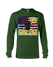 Load image into Gallery viewer, Cute Phone Case Sunflowers Gift For Cat Lovers Unisex Long Sleeve
