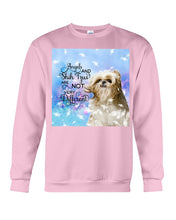 Load image into Gallery viewer, Angels And Shih Tzu Are Not Different Gift For Dog Lovers Sweatshirt
