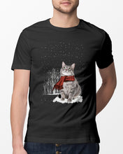 Load image into Gallery viewer, Cats Snow Funny Gift For Cats Lovers Guys Tee

