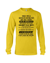Load image into Gallery viewer, A Soiled Husband Of A September  Freaking Awesome Wife Birthday Gift Unisex Long Sleeve
