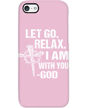 Load image into Gallery viewer, Let You Relax I Am With You Gray Background Phone case
