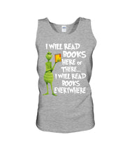 Load image into Gallery viewer, I’ll Read Book Everywhere Great Gift For Book Lovers Unisex Tank Top
