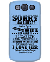 Load image into Gallery viewer, Gift For Husband I Love Here Forever And Always Phone case
