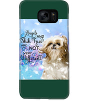 Load image into Gallery viewer, Angels And Shih Tzu Are Not Different Gift For Dog Lovers Phone case
