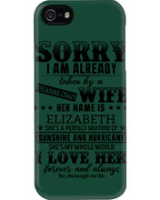 Load image into Gallery viewer, Gift For Husband I Love Here Forever And Always Phone case
