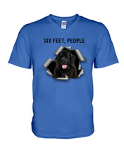 Load image into Gallery viewer, Labrador Retriever Six Feet People Unique Custom Design For Dog Lovers Guys V-Neck

