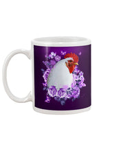 Load image into Gallery viewer, Chicken Floral Background  Special Custom Design Mug
