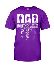 Load image into Gallery viewer, Daughter's Best Friend Son's Partner In Crime Special Custom Design Guys Tee
