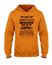 Load image into Gallery viewer, I'm A Grumpy Old Man I Was Born In May With My Heart Hoodie
