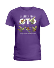 Load image into Gallery viewer, I Suffer From Obsessive Turtle Disorder Gift For Turtle Lovers Ladies Tee
