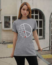 Load image into Gallery viewer, Image All The People Living Life In Peace Custom Design For Friends Guys Tee
