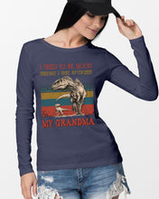 Load image into Gallery viewer, Grandma Gift For Grandson I Tried To Be Good But I Take After Unisex Long Sleeve
