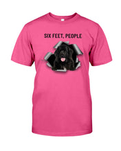 Load image into Gallery viewer, Labrador Retriever Six Feet People Unique Custom Design For Dog Lovers Guys Tee
