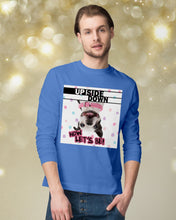 Load image into Gallery viewer, Boston Upside Down Now Let's Be Gift For Dog Lovers Unisex Long Sleeve
