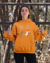 Load image into Gallery viewer, Funny Unicorn Difference Between Your Regular Aunt And My Dutch Aunt Hoodie
