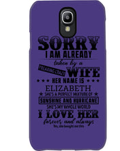 Load image into Gallery viewer, Gift For Husband I Love Here Forever And Always Phone case
