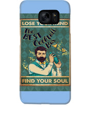 Load image into Gallery viewer, Lose Your Mind Find Your Soul Gift For Bartender Phone case
