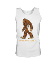 Load image into Gallery viewer, Bigfoot Come And Take It Simple Custom Design Unisex Tank Top

