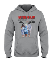 Load image into Gallery viewer, Daughter In Law's Best Friend Son's Best Partner In Crime Gift For Mom In Law Hoodie
