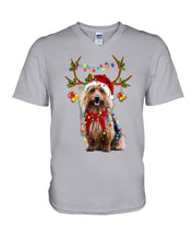 Load image into Gallery viewer, Australian Terrier Gorgeous Reindeer Christmas Gift For Dog Lovers Guys V-Neck
