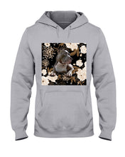 Load image into Gallery viewer, Gift For Dog Lovers Pitbull Bright Peonies Hoodie
