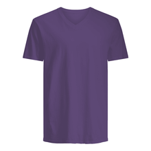 Load image into Gallery viewer, Birthday Gift Los Reyes Nacen En Agosto Angry Wolf Guys V-Neck
