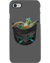 Load image into Gallery viewer, Lovely Phone Case Turtle In Your Pocket Gift For Turtle Lovers Phone case
