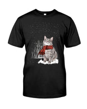 Load image into Gallery viewer, Cats Snow Funny Gift For Cats Lovers Guys Tee
