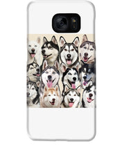Load image into Gallery viewer, Many Love Husky Siberian On Phone Case Gift For Husky Lovers Phone case
