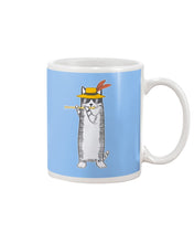 Load image into Gallery viewer, Cat Plays Flute Special Custom Design For Music Lovers Mug
