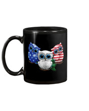 Load image into Gallery viewer, Lovely Phone Case Three Owl With US Flag Gift For Owl Lovers Mug
