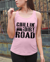 Load image into Gallery viewer, Lovely Phone Case Chillin’ On A Dirt Road Gift For Friends Ladies Flowy Tank
