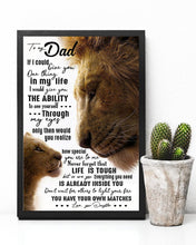 Load image into Gallery viewer, How Special You Are To Me Gift From Daughter To Dad Vertical Poster
