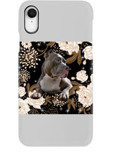 Load image into Gallery viewer, Gift For Dog Lovers Pitbull Bright Peonies Phone case
