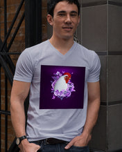 Load image into Gallery viewer, Chicken Floral Background  Special Custom Design Guys V-Neck
