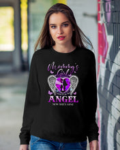 Load image into Gallery viewer, I Used To Be Her Angel Now She’s Mine Gift For Mommy Girl’s Sweatshirt
