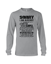 Load image into Gallery viewer, I'm Already Taken By    September Sexy And Crazy Girl For Birthday Gift Unisex Long Sleeve
