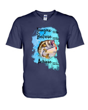Load image into Gallery viewer, Fishing With All Your Heart Gift For Men Guys V-Neck
