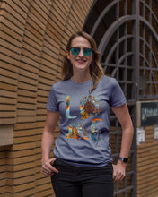 Load image into Gallery viewer, Love Trucker Simple Unique Custom Design For Personalized Job Gift Ladies Tee
