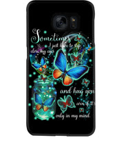 Load image into Gallery viewer, Butterfly Close My Eyes And Hug You Gift For Women Phone case
