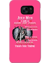 Load image into Gallery viewer, July Man Son Of God Birthday Meaningful Gift For Men Phone case
